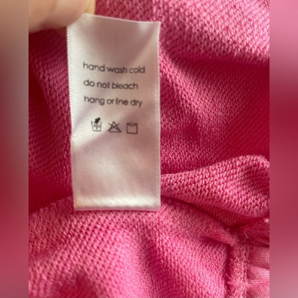 New Naked Wardrobe Women Pink Hoodie Size Large - Picture 7 of 9